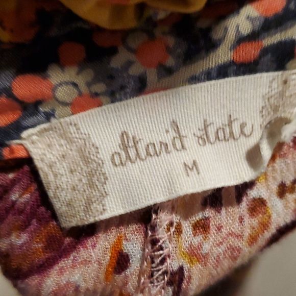 Alter'd State multi Color print boho blouse, M - Picture 6 of 6